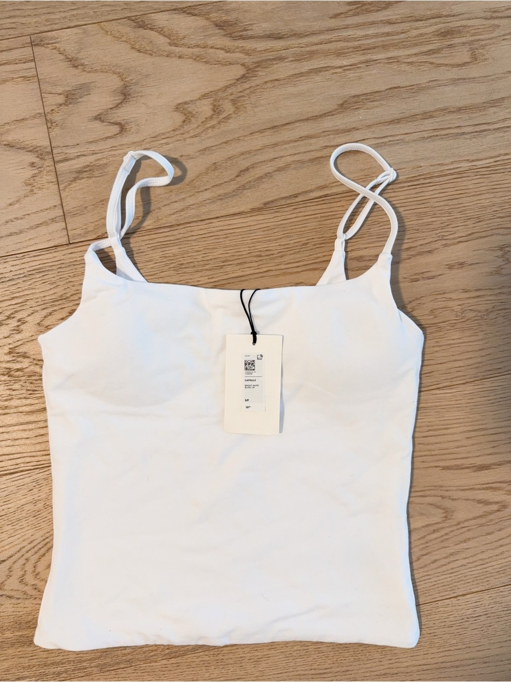 NWT 133055 Aritzia capsule bright white S